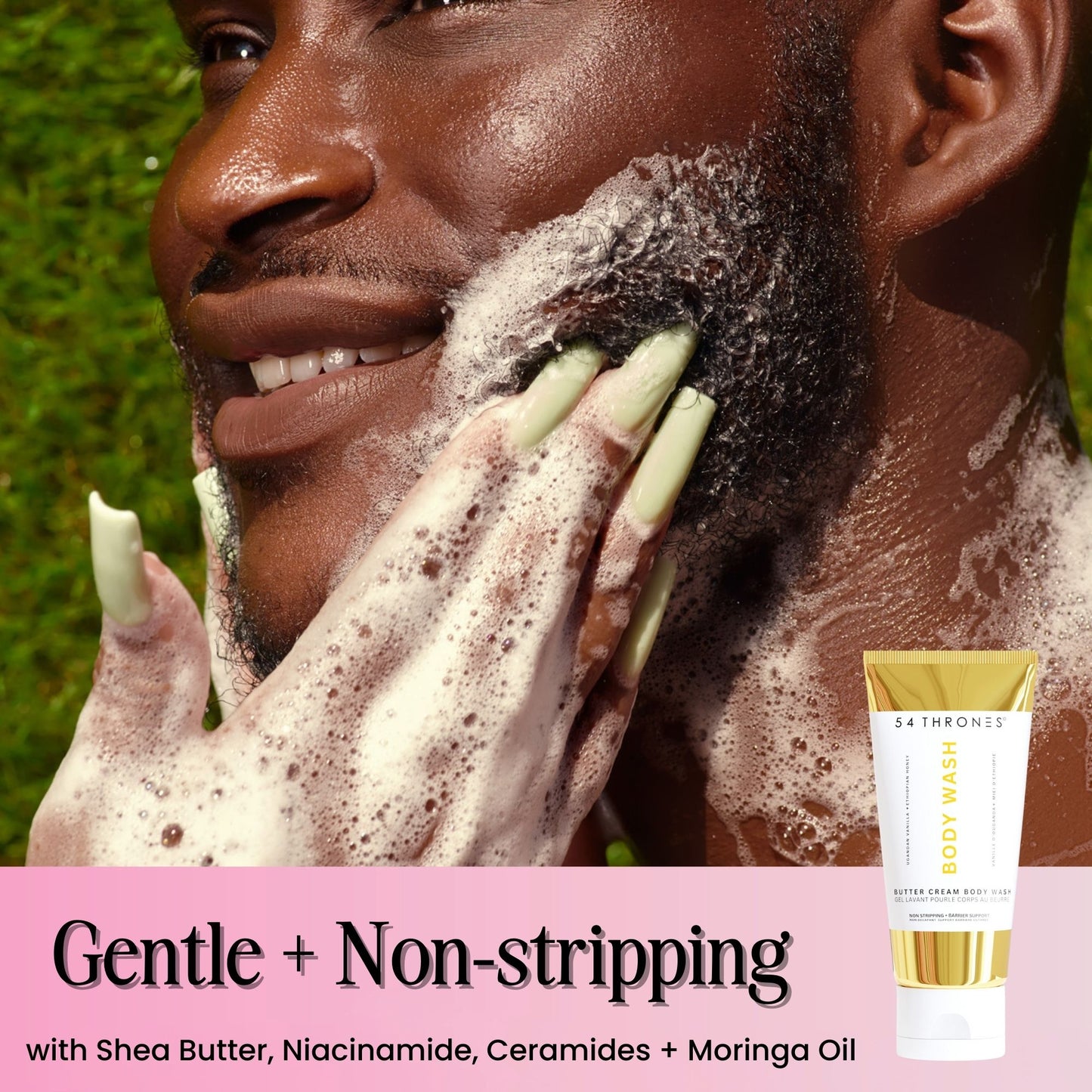 Non-Stripping Butter Cream Body Wash